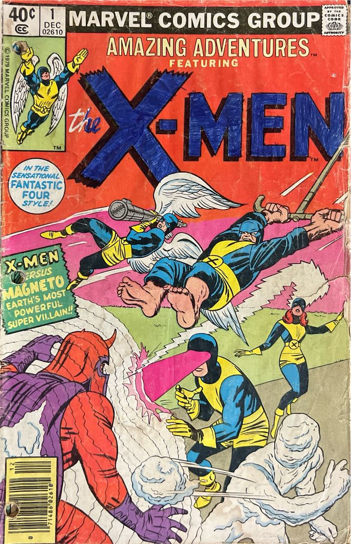 Amazing Adventures Featuring The X-Men, #001 (Marvel Comics, 1979)