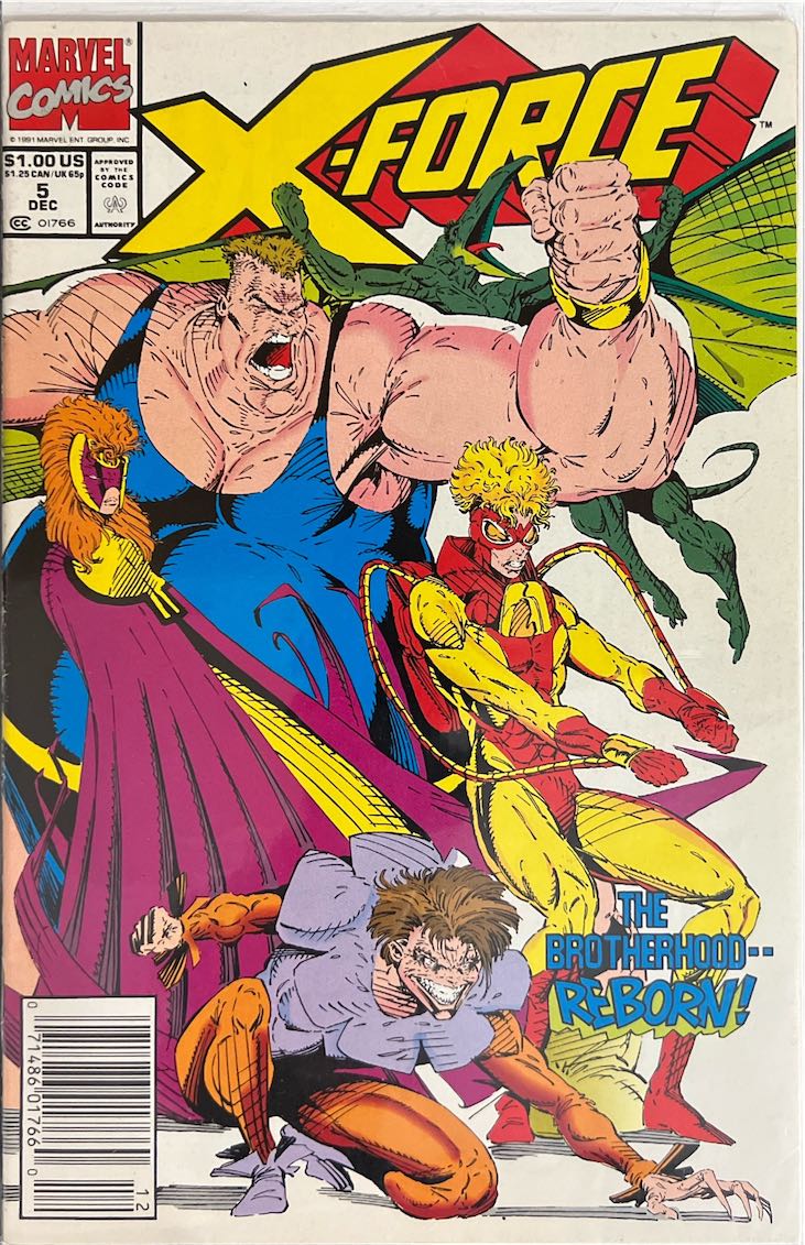 X-Force, #005 (Marvel Comics, 1991)