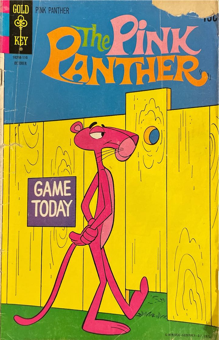 The Pink Panther, #110 (Gold Key, 1974)
