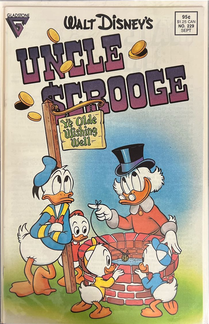 Uncle Scrooge, #229 (Gladstone, 1988)