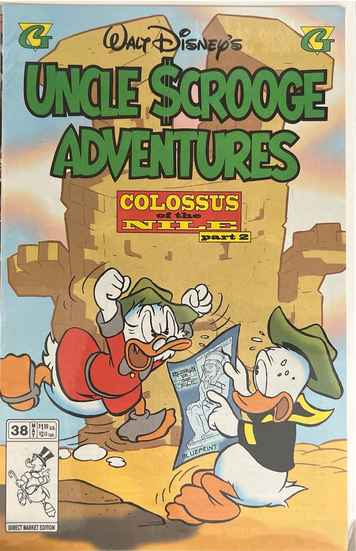 Walt Disney's Uncle $crooge Adventures, #038 (Gladstone, 1996)