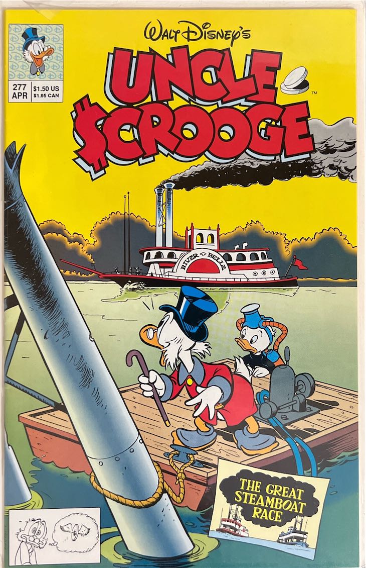 Uncle Scrooge, #277 (Walt Disney Publications, 1993)