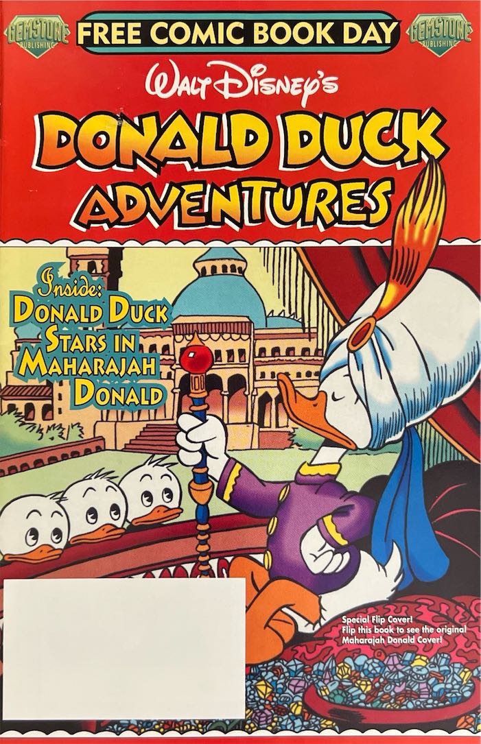 Donald Duck Adventures, #FC001 (Gemstone Publishing, Free Comic Book Day)