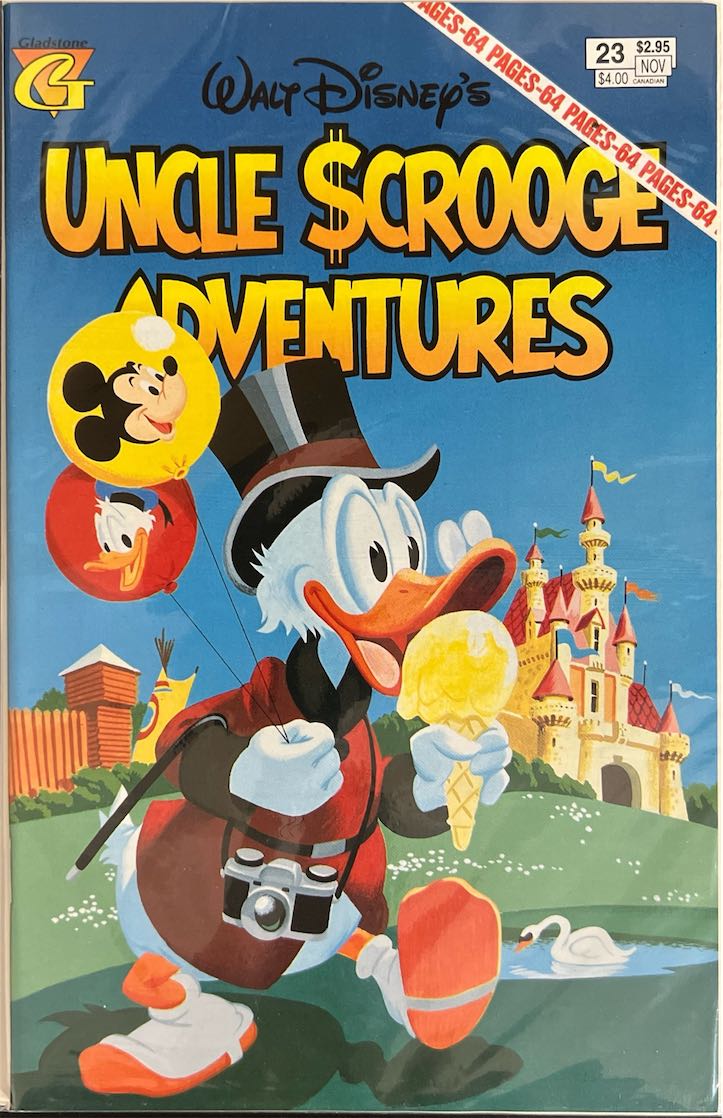 Walt Disney's Uncle $crooge Adventures, #023 (Gladstone, 1989)