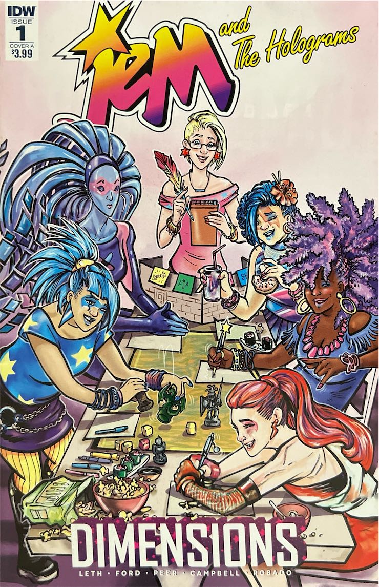 Jem and The Holograms, #001 (IDW Publishing, 2017)