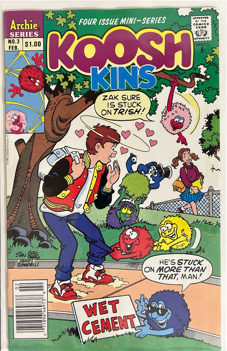 Koosh Kins, #003 (Archie Comics, 1991)