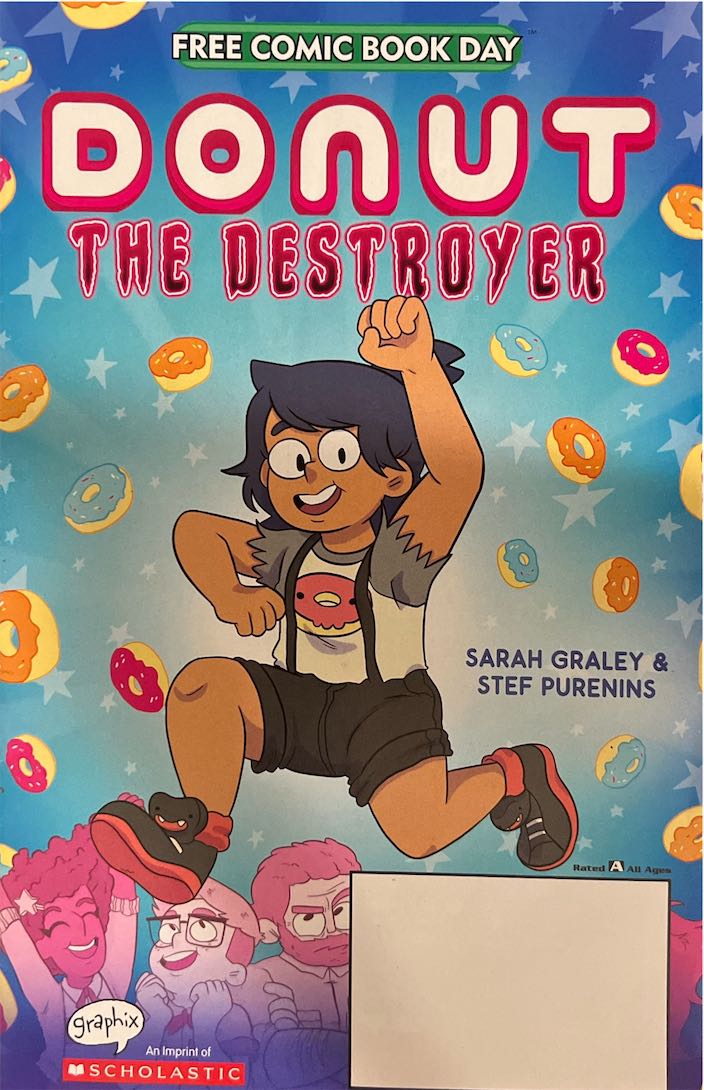 Donut the Destroyer, #001 (Scholastic, 2023)