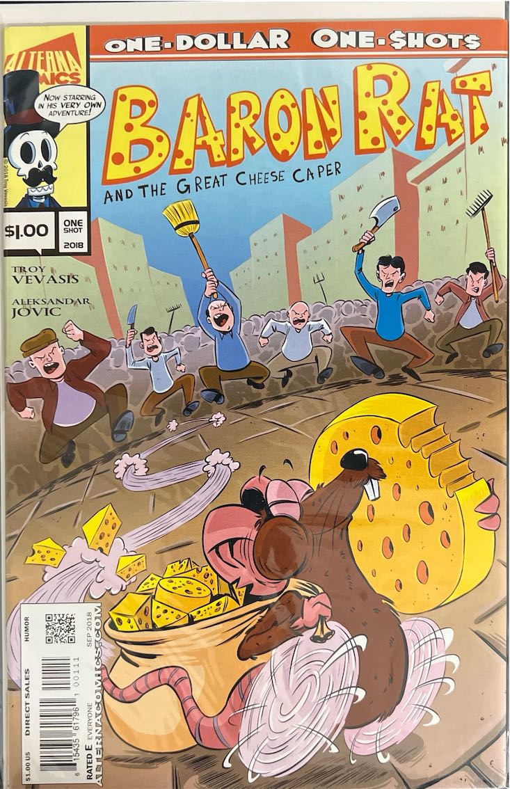 Baron Rat and The Great Cheese Caper, #001 (Alterna Comics, 2018)