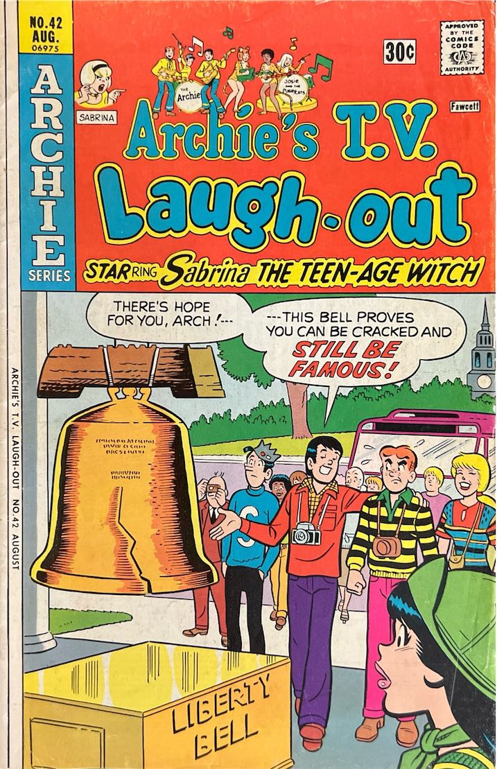 Archie's T.V. Laugh-out, #042 (Fawcett, 1975)