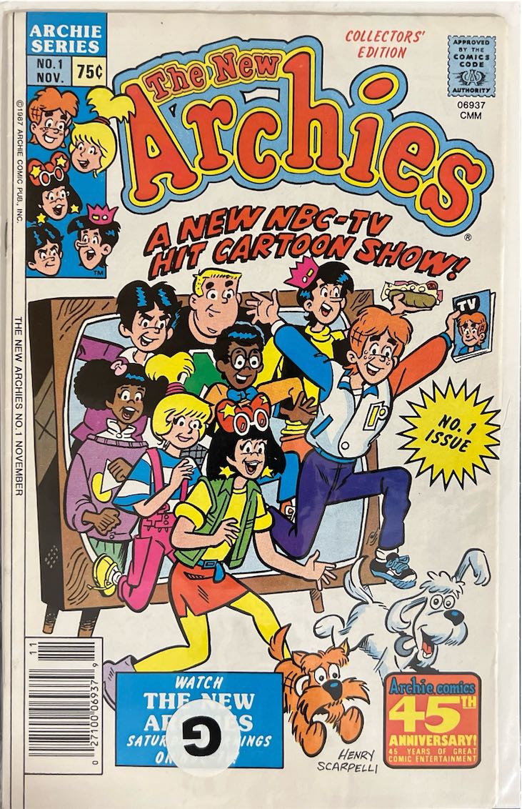 The New Archies, #001 (Archie Comic Publications, 1987)