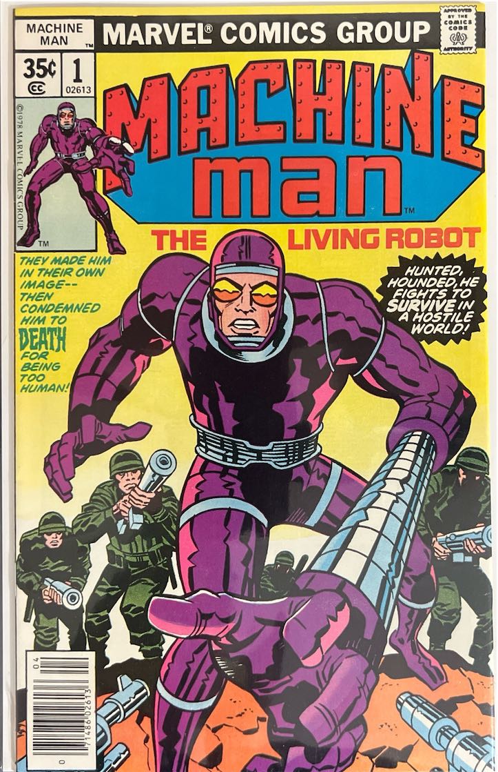 Machine Man, #001 (Marvel Comics Gruppen 1978)