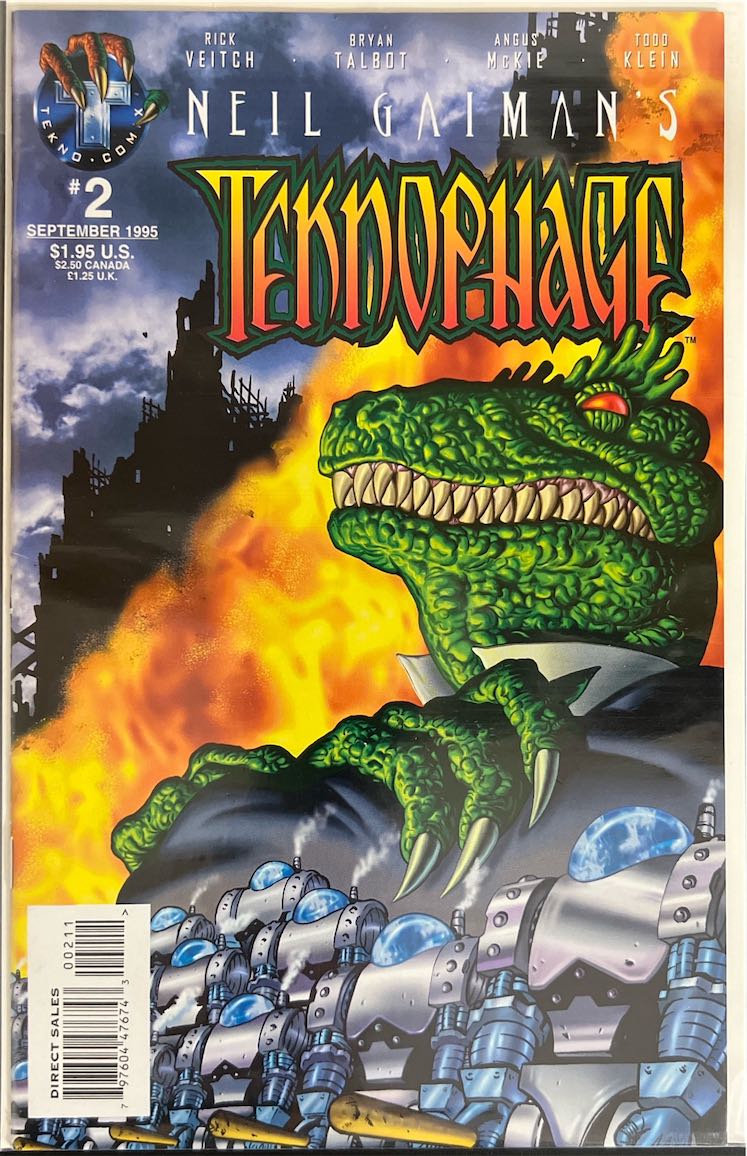 TeknoPhage, #002 (Tekno Comix, 1995)