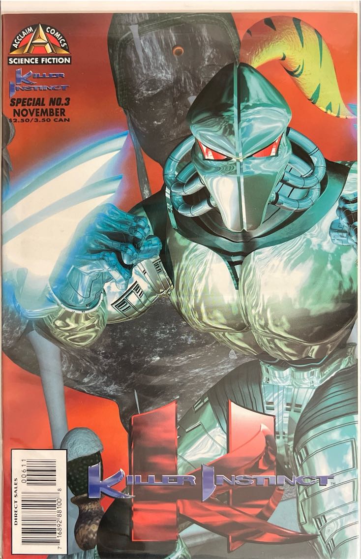 Killer Instinct, #003 (Acclaim Comics, 1996)