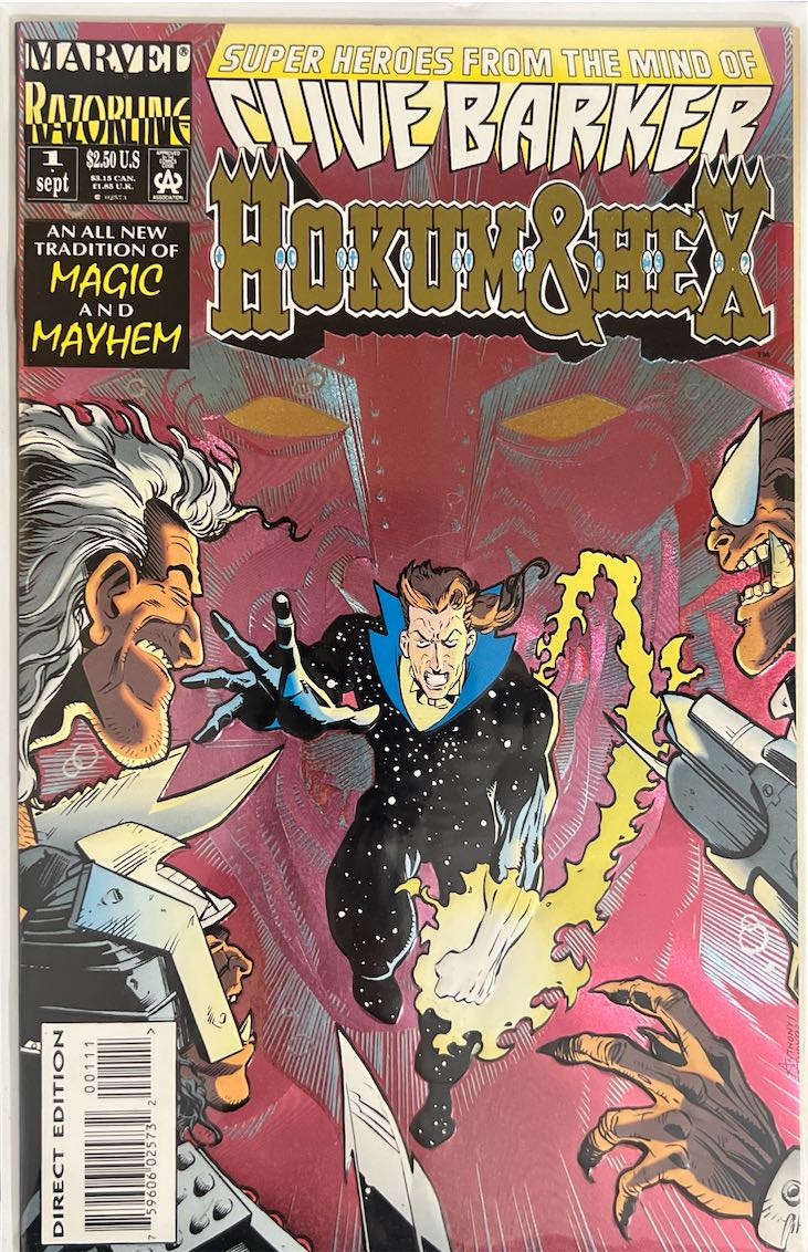 Clive Barker's Hokum & Hex, #001 (Marvel, 1993)