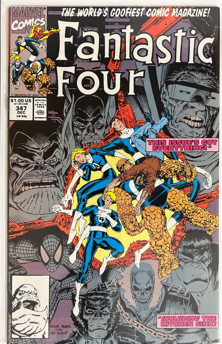 Fantastic Four, #347 (Marvel Comics, 1990)