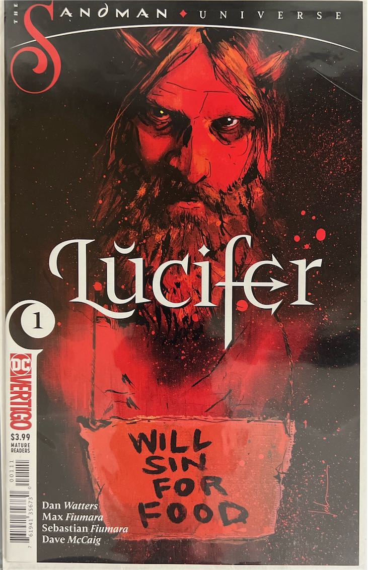 Lucifer, #001 (DC Vertigo, 2018)