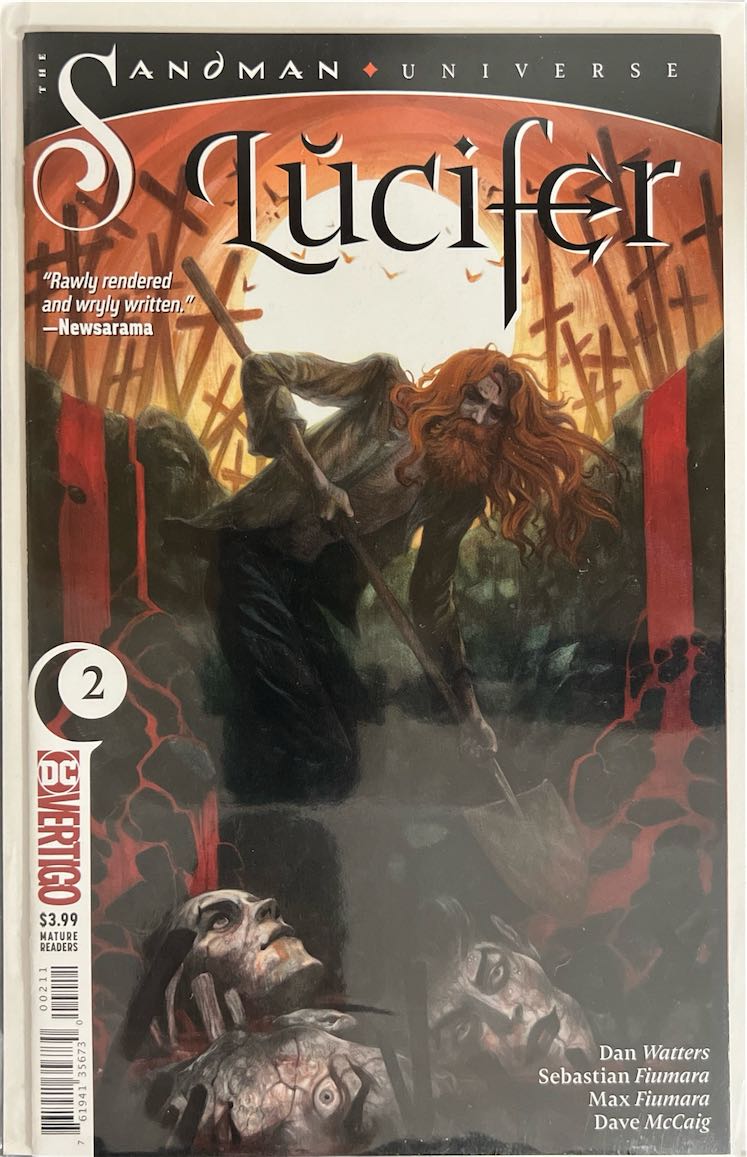 Sandman Universe: Lucifer, #002 (DC Vertigo, 2018)