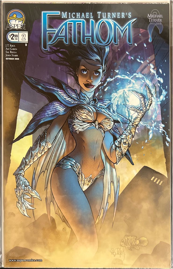 Michael Turner's Fathom, #002 (Aspen Comics, 2008)