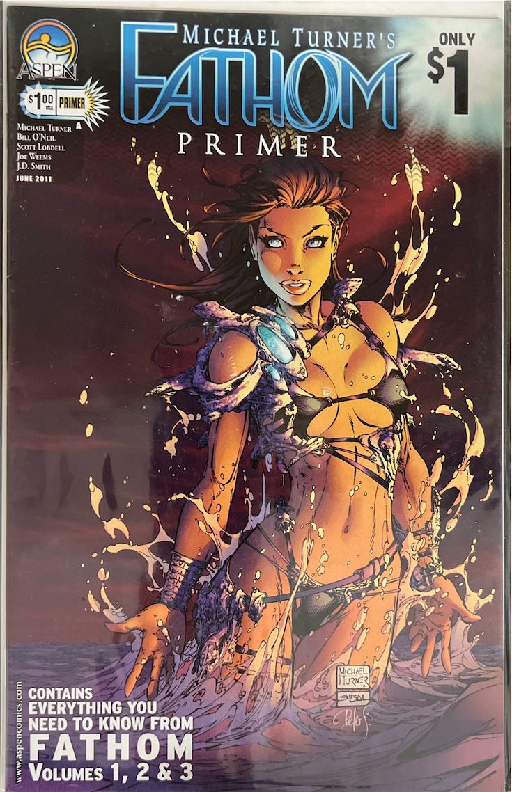 Michael Turner's Fathom Primer, #001 (Aspen Comics, 2011)