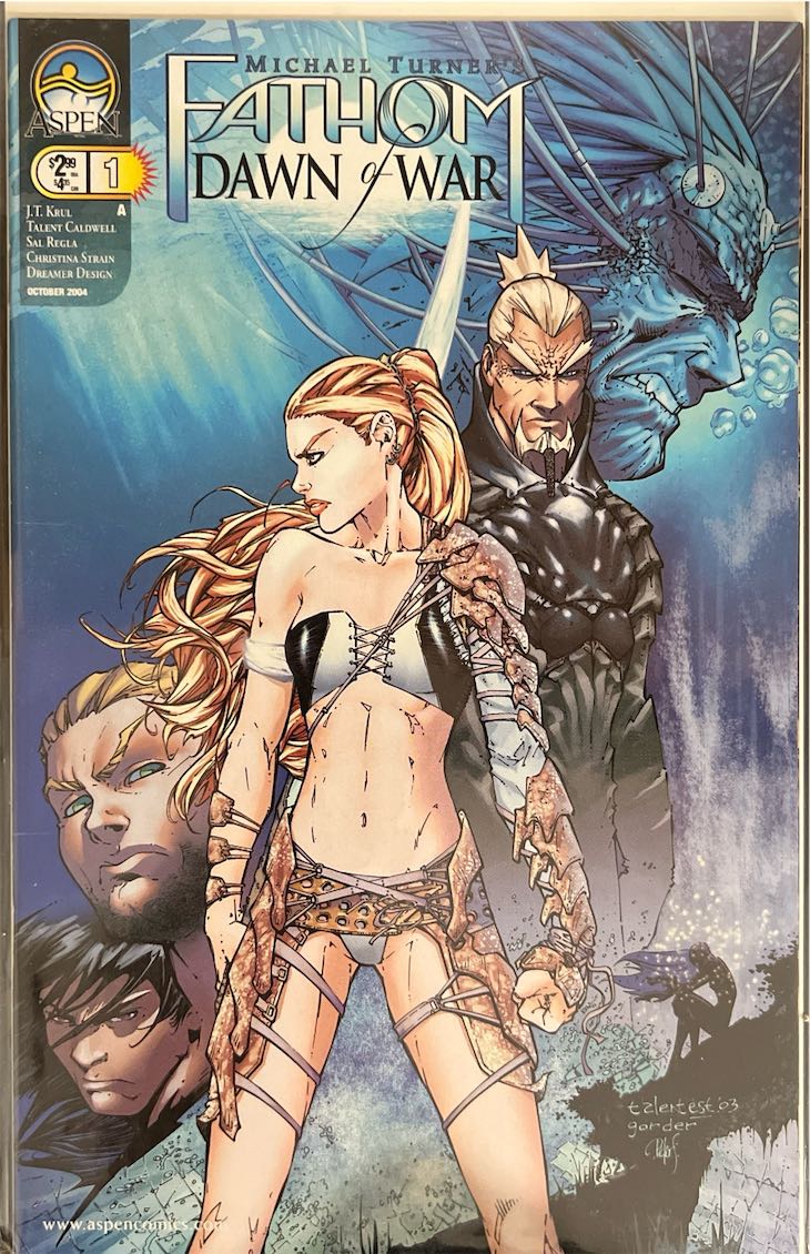 Fathom: Dawn of War, #001 (Aspen, 2004)