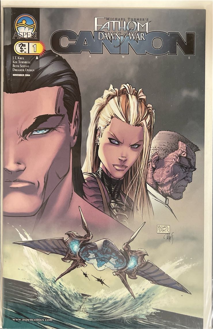 Fathom: Dawn of War - Cannon, #001 (Aspen Comics, 2004)