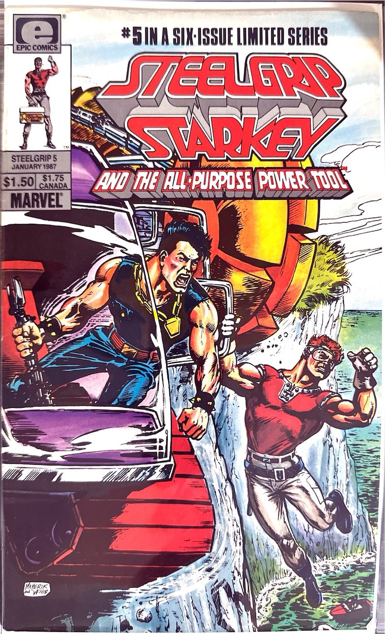 Steelgrip Starkey and the All-Purpose Power Tool, #5 (Marvel, 1987)