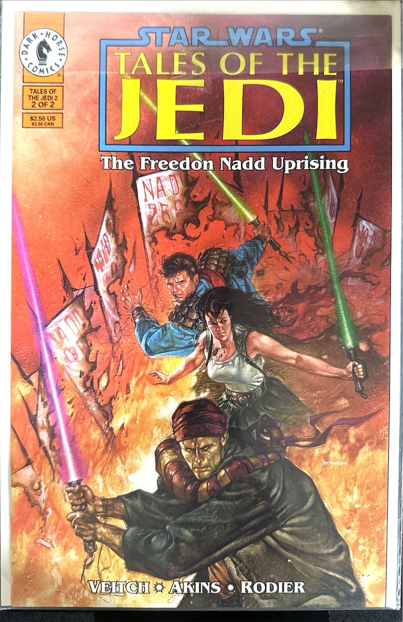 Star Wars: Tales of the Jedi - The Freedon Nadd Uprising, #2 of 2 (Dark Horse Comics, 1994)