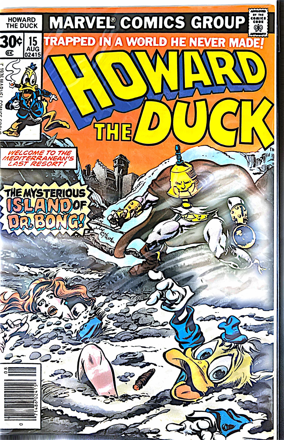 Howard the Duck, #15, Marvel Comics, 1977, Bagged and Boarded