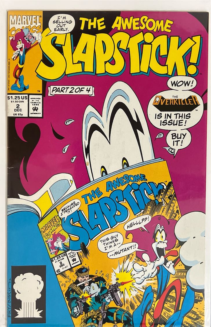 The Awesome Slapstick, #002 (Marvel Comics, 1992)