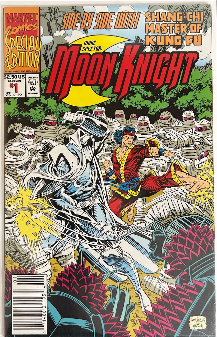 Marc Spector: Moon Knight, #001 (Marvel Comics, 1992)