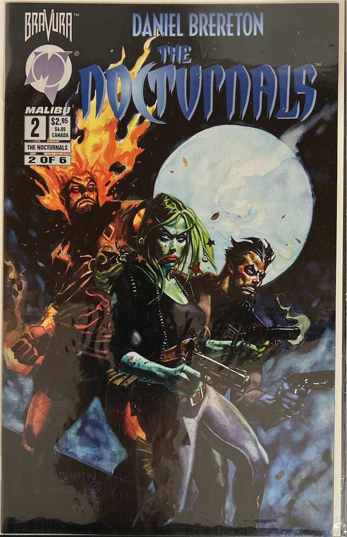 The Nocturnals, #002 (Malibu Comics, 1995)