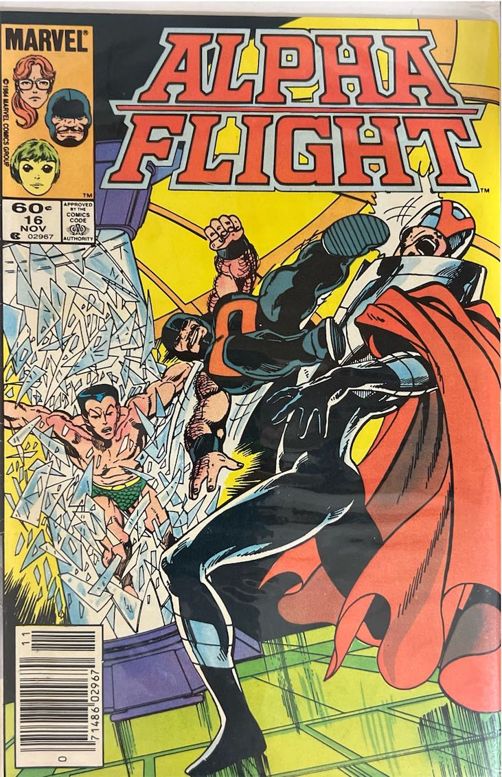 Alpha Flight, #016 (Marvel, 1984)