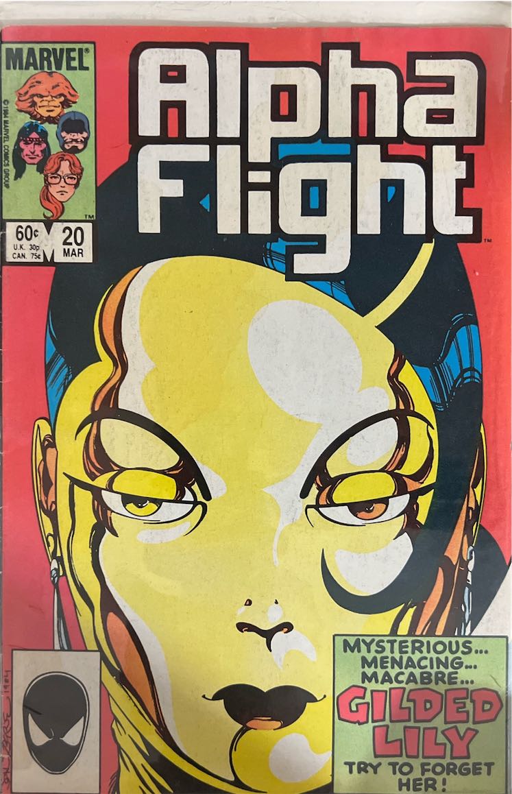 Alpha Flight, #020 (Marvel, 1985)