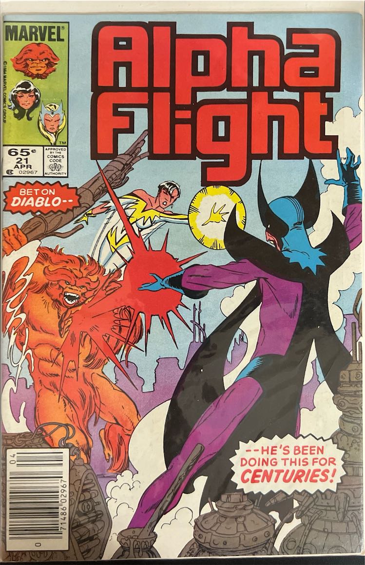 Alpha Flight, #021 (Marvel, 1985)