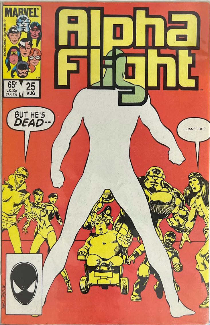 Alpha Flight, #025 (Marvel, 1985)