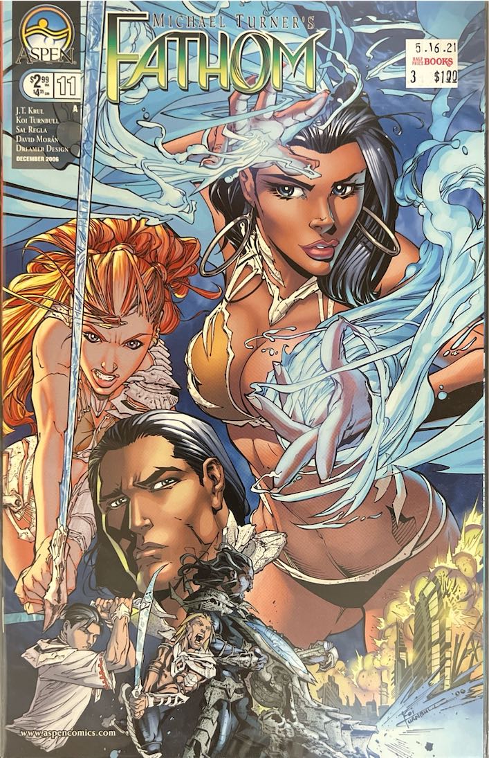 Michael Turner's Fathom, #011 (Aspen, 2006)