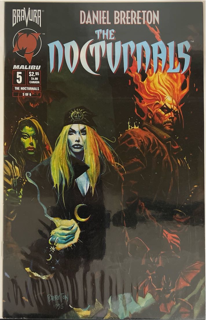 The Nocturnals, #005 (Malibu, 1995)