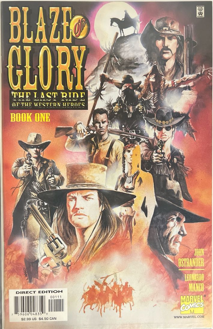 Blaze of Glory: The Last Ride of the Western Heroes, #001 (Marvel Comics, 2000)