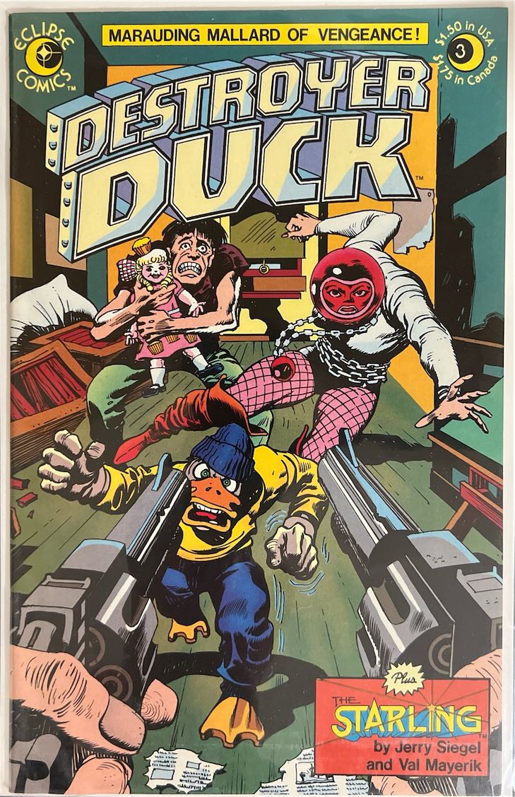 Destroyer Duck, #003 (Eclipse Comics, 1982)