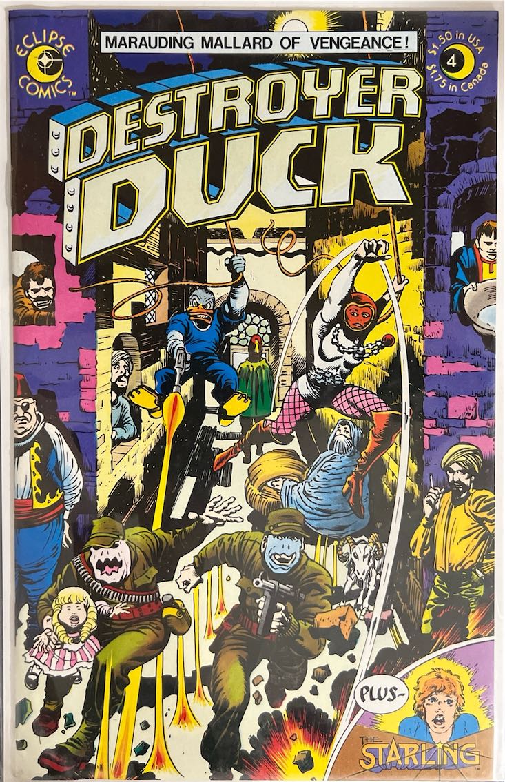 Destroyer Duck, #004 (Eclipse Comics, 1983)