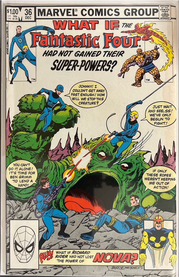 What If... The Fantastic Four Had Not Gained Their Super-Powers?, #036 (Marvel Comics, 1982)