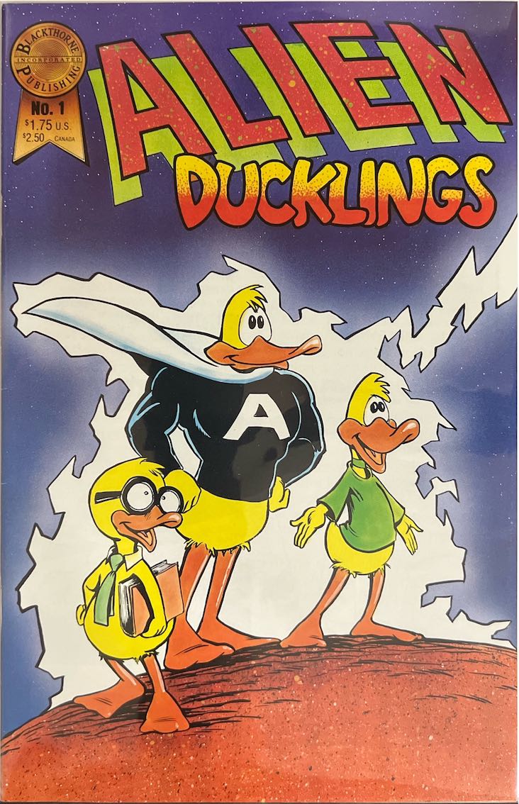 Alien Ducklings, #001 (Blackthorne Publishing, 1989)