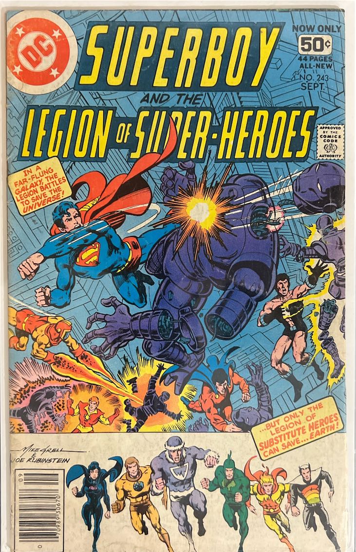Superboy and the Legion of Super-Heroes, #243 (DC, 1978)