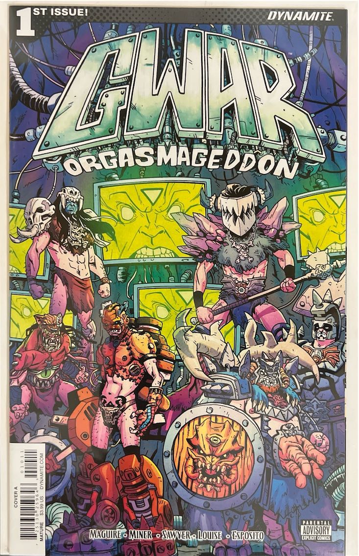 GWAR: Orgasmageddon, #001 (Dynamite, 2017)