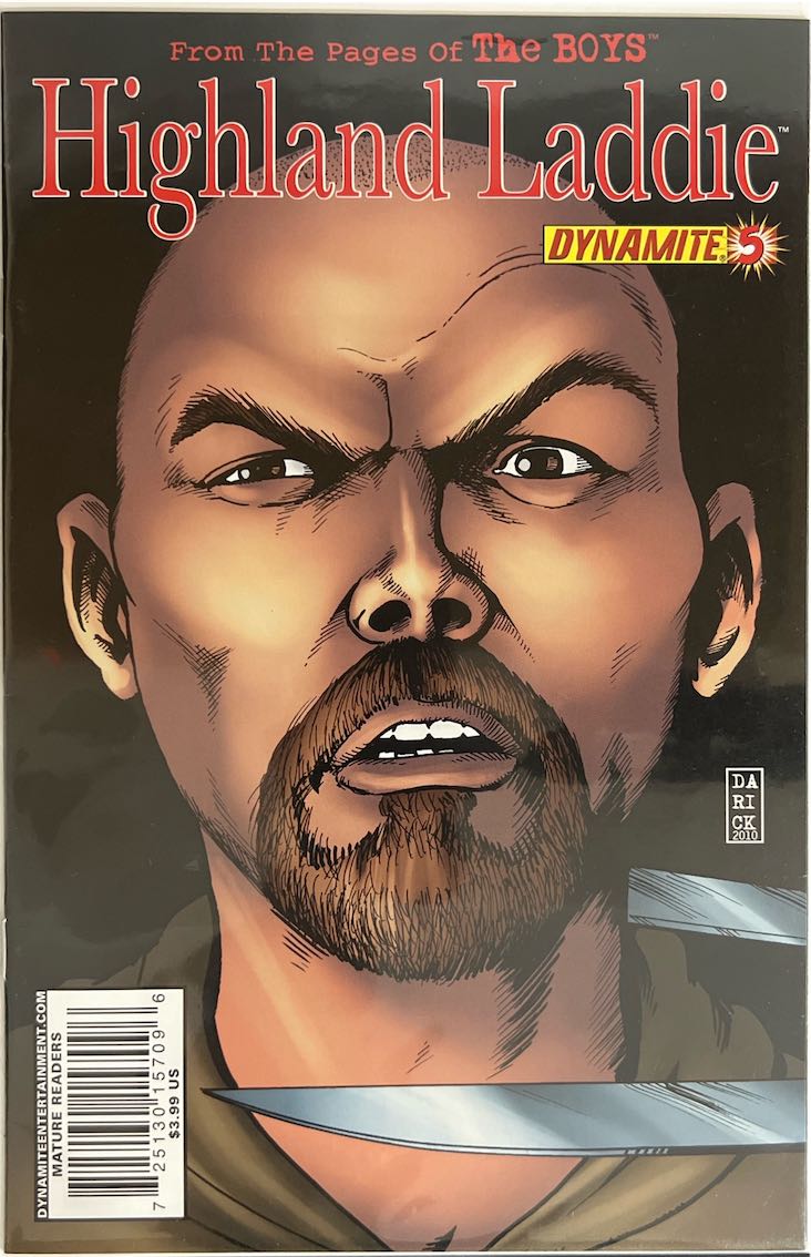 Highland Laddie, #005 (Dynamite Entertainment, 2010)