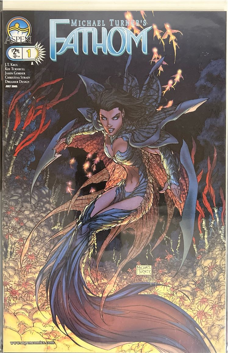 Michael Turner's Fathom, #001 (Aspen, 2005)