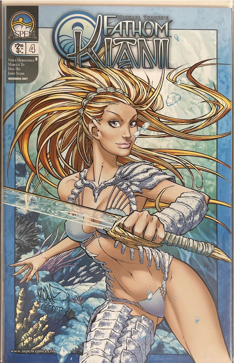 Michael Turner's Fathom: Kiani, #004 (Aspen, 2007)