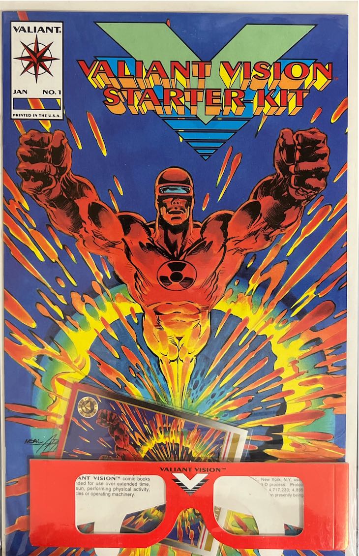 Valiant Vision Starter Kit, #001 (Valiant, 1993)