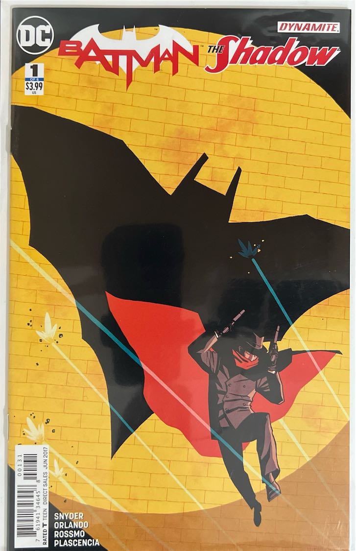 Batman / The Shadow, #001 (DC Comics, Dynamite, 2017)