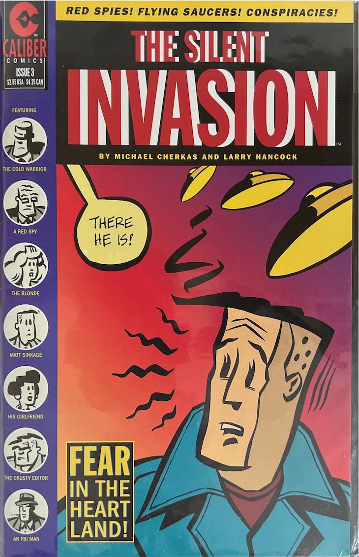 The Silent Invasion, #003 (Caliber Comics, 1988)